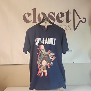 Spy x Family  Graphic Tee - Dark Blue